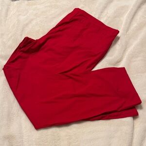 Women’s Red Scrub Pants